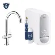 GROHE Blue Home vandanlæg med Duo C-tud vandhane i krom produktbilde